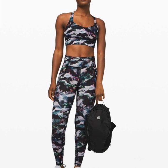 Lululemon Time To Sweat Tight 28"- 
Glacier Camo Starlight Multi - Picture 2 of 6
